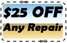 25$ garage door repair